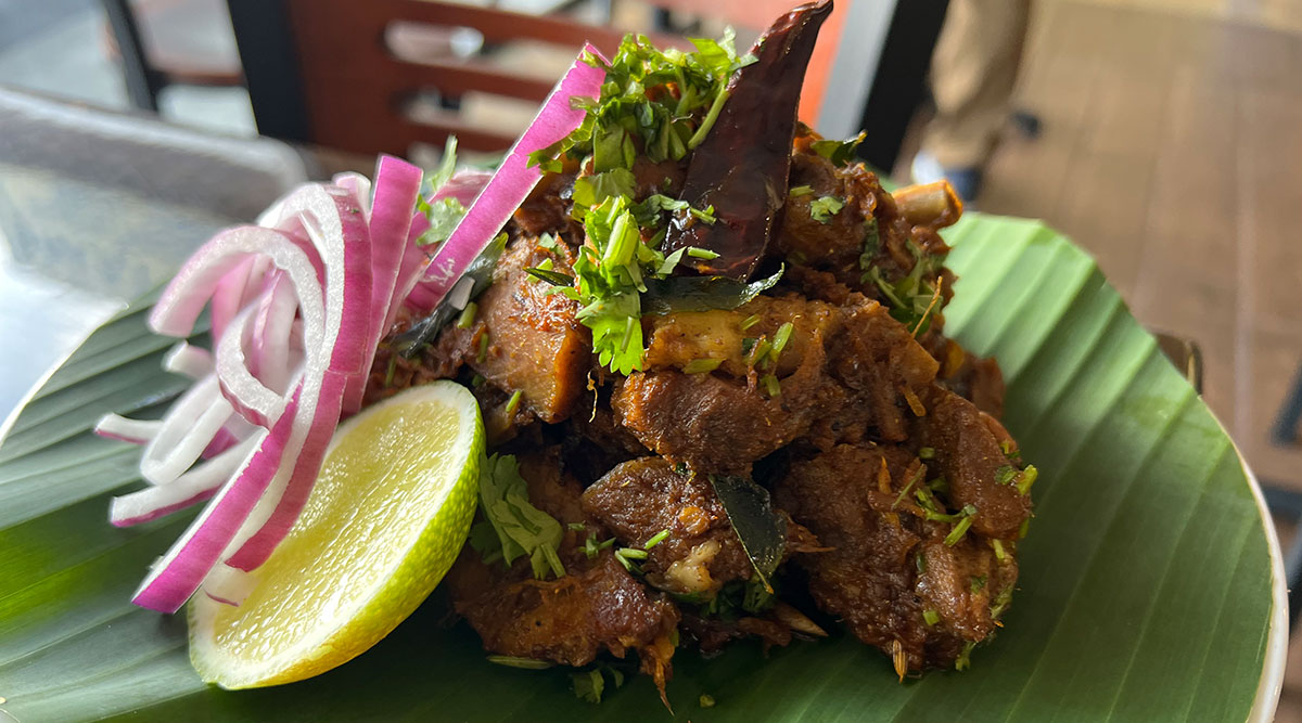 Roti and Curry Culver City - Goat Sukka