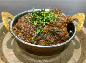 Roti and Curry Downtown - Gongura Kodi Kura